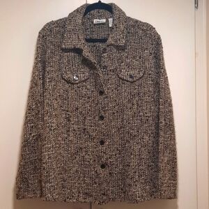 Chico's Design, Size:3/XL, Multi Tweed